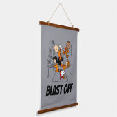 Tapisserie Suspendue ESPACE | Bande d'arachides dans l'espace (Angulaire)