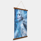 Tapisserie Suspendue Ethereal Frozen Neige Queen Imaginaire Art (Angulaire)