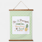 Tapisserie Suspendue Être un mot d'ananas (Recto)