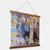 Tapisserie Suspendue Eugene Grasset - Panneau décoratif Harmony (Angulaire)