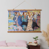 Tapisserie Suspendue Eugene Grasset - Panneau décoratif Harmony (Chambre à coucher)