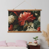 Tapisserie Suspendue Everglow Noel Florals Botanique (Chambre à coucher)