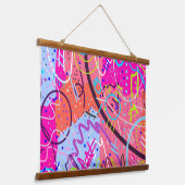 Tapisserie Suspendue Expérimenter la joie (Angulaire)