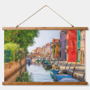 Tapisserie Suspendue Explorez le charme vibrant de Burano