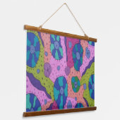 Tapisserie Suspendue Explosion du dessin Abstrait couleur (Angulaire)