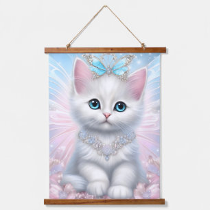 Tapisserie Suspendue Fairy Princess Kitten
