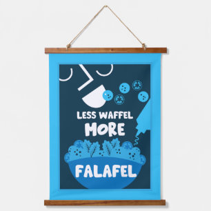 Tapisserie Suspendue Falafel Moyen-Orient Street Food