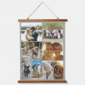Tapisserie Suspendue Family Photo Collage 8 Images Custom (Recto)