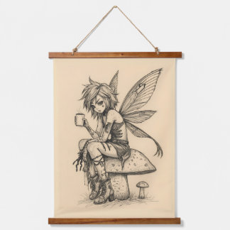 Tapisserie Suspendue Fée du café