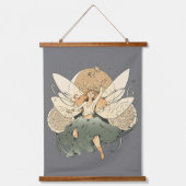 Tapisserie Suspendue Fée volant dans le ciel (Recto)