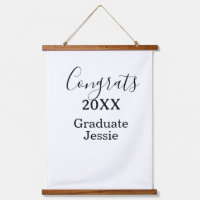 Félicitations de remise de diplôme simples minimal