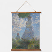 Tapisserie Suspendue Femme avec parasol - Madame Monet et son fils (Recto)