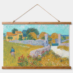 Tapisserie Suspendue Ferme en Provence - Vincent van Gogh