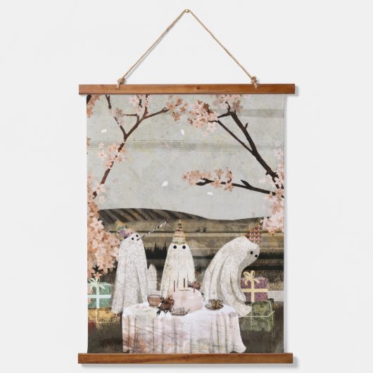 Tapisserie Suspendue Fête d'anniversaire (Recto)