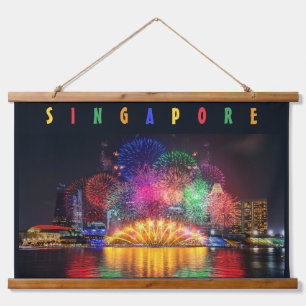 Tapisserie Suspendue Feu de Singapour