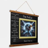 Tapisserie Suspendue Feu Et Thunderbird De Glace À L'Éscension (Angulaire)