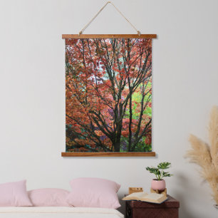 Tapisserie Suspendue Feuilles d'automne colorées Photographie