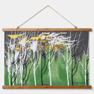 Tapisserie Suspendue Feuilles volants