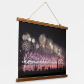 Tapisserie Suspendue Feux (Angulaire)