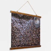 Tapisserie Suspendue Fèves de café République Dominicaine (Angulaire)