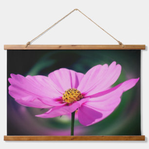 Tapisserie Suspendue Fleur Cosmos rose unique
