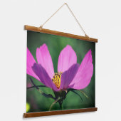 Tapisserie Suspendue Fleur Cosmos Rose Unique En Fleur (Angulaire)