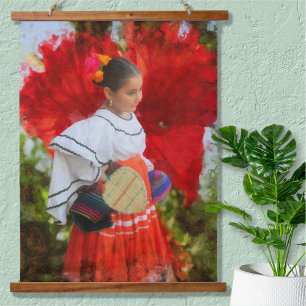 Tapisserie Suspendue Fleur Fiesta 2555