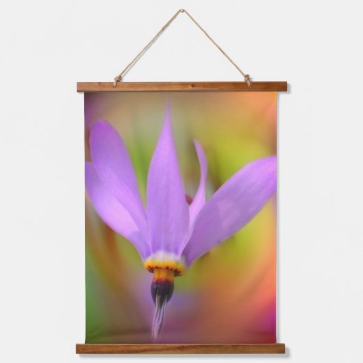 Tapisserie Suspendue Fleur sauvage pourpre (Recto)