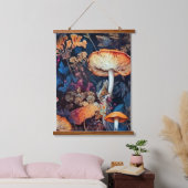 Tapisserie Suspendue Fleurs art nature (Chambre à coucher)