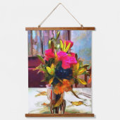 Tapisserie Suspendue Fleurs d'amour PM0001 (Recto)