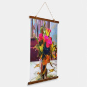 Tapisserie Suspendue Fleurs d'amour PM0001 (Angulaire)