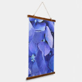 TAPISSERIE SUSPENDUE FLEURS DE JARDIN (Angulaire)