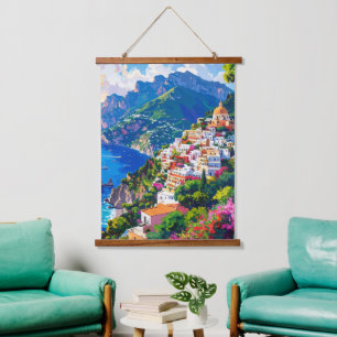 Tapisserie Suspendue Fleurs de la côte italienne