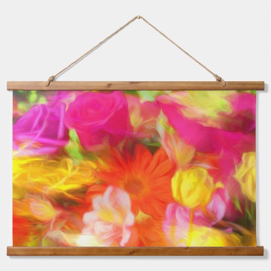 Tapisserie Suspendue Fleurs d'été (Devant)