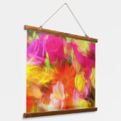 Tapisserie Suspendue Fleurs d'été (Angulaire)