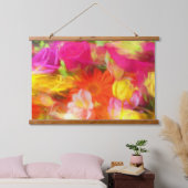 Tapisserie Suspendue Fleurs d'été (Chambre à coucher)