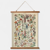 Tapisserie Suspendue Fleurs vintages par Adolphe Millot (Recto)