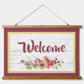 Tapisserie Suspendue Floral d'accueil (Devant)