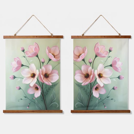 Tapisserie Suspendue Floral Tapestry Wall Décor (Double)