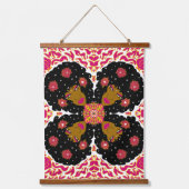 Tapisserie Suspendue Flower Beauty (Recto)