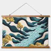 Tapisserie Suspendue Flowing harmony (Recto 3)