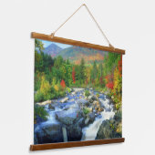 Tapisserie Suspendue Flume Falls | Monts Adirondack (Angulaire)
