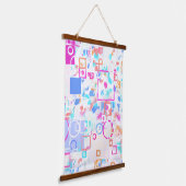 Tapisserie Suspendue Formes géométriques Abstraites (Angulaire)