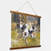 Tapisserie Suspendue Foxhound (Angulaire)