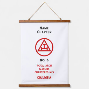 Tapisserie Suspendue Franc-maçonnerie de l'Arc Royal