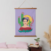 Tapisserie Suspendue Frida Kahlo Desert Graphic (Chambre à coucher)