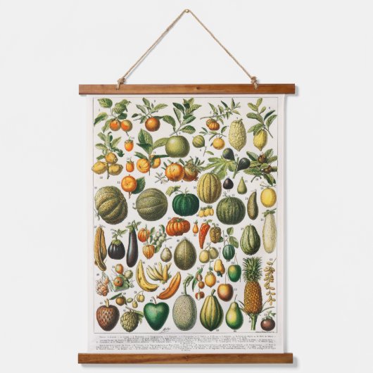 Tapisserie Suspendue Fruits et légumes (Recto)