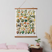 Tapisserie Suspendue Fruits et légumes (Chambre à coucher)