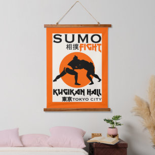 Tapisserie Suspendue Funny Sumo Wrestler