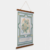 Tapisserie Suspendue G Bureau de la création Fleur jaune (Angulaire)